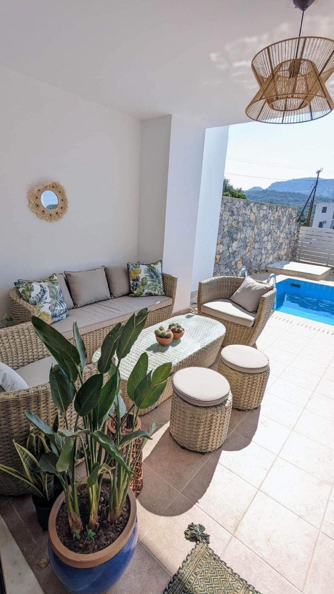 Casa Christiana, Lardos Villa Екстериор снимка